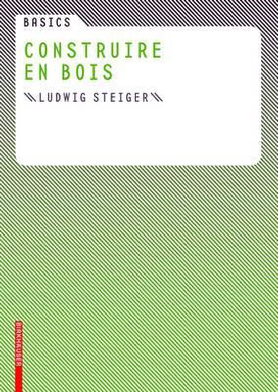 Cover van het boek 'Basics construire en bois'