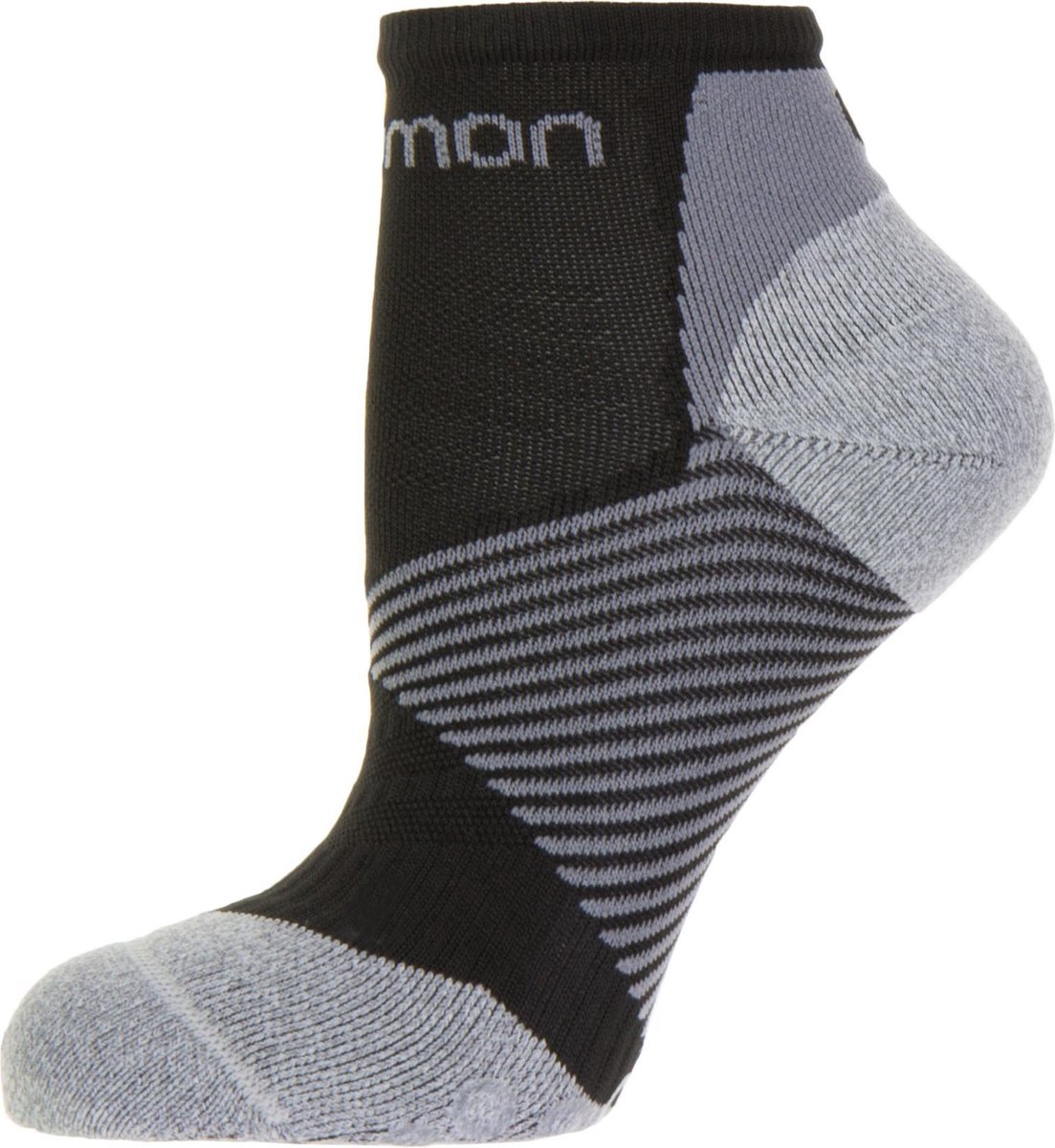 Salomon Speed Support Running Hardloopsokken – Unisex Zwart