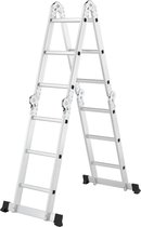 Multifunctionele vouw ladder 4 in 1 3.6M