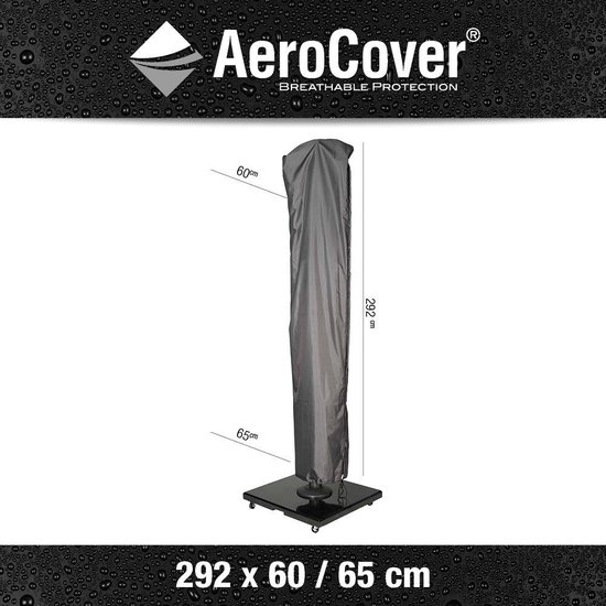 Aerocover Parasolhoes 292 x 60/65 cm Hangparasol | bol.com