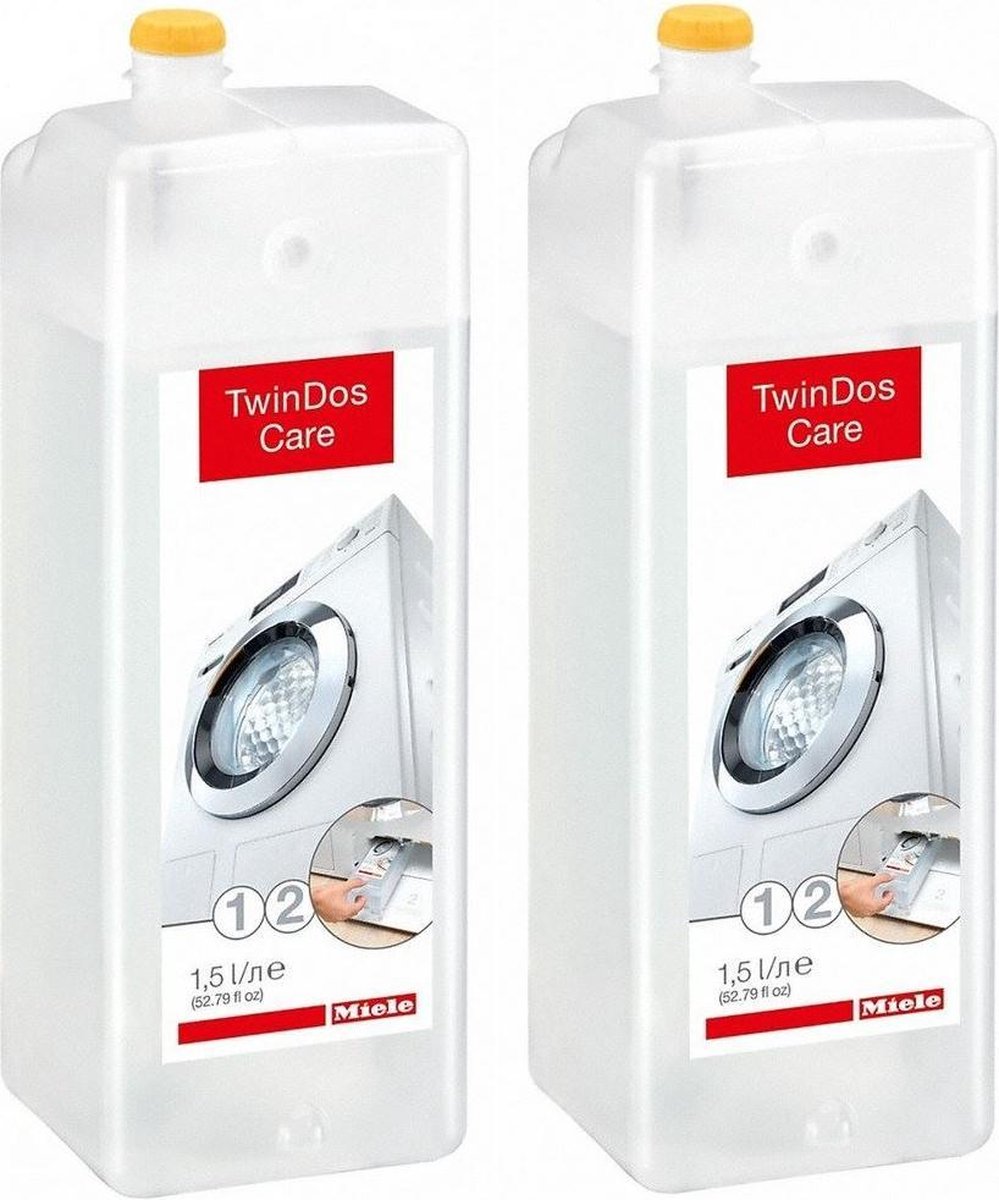 verf Augment Draai vast Miele reinigingsmiddel Voor Het TwinDos-doseersysteem 2x 1,5 liter | bol.com