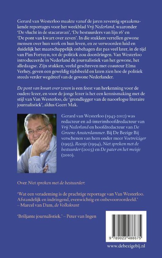 De pont van kwart over zeven, Gerard van