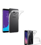 Pearlycase® Transparant Tpu Siliconen Case voor Samsung Galaxy J4 2018