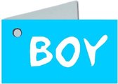 32 naamkaartjes 'boy'