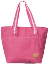 Canvas koeltas - Roze