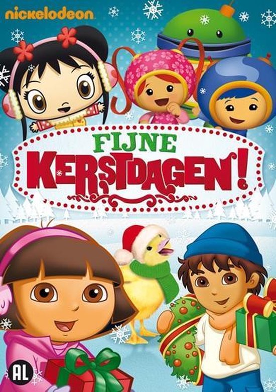 Cover van de film 'Nickelodeon - Fijne Kerstdagen'