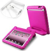 Tablethoes Kids-proof + Blue star autolader - iPad 2/3/4 - ROZE