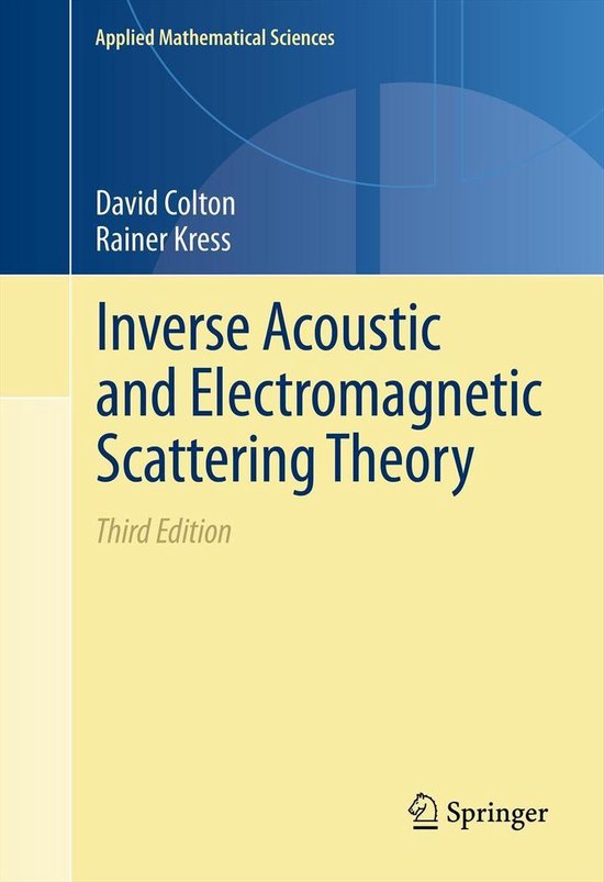 Mathematics and Statistics (R0) - Inverse Acoustic and Elect ... - cover