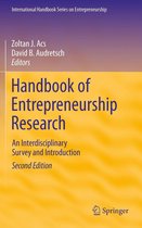 International Handbook Series on Entrepreneurship 5 - Handbook of Entrepreneurship Research