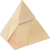 Goki De piramide: iq puzzel hout