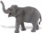 Plastic speelgoed figuur Aziatische olifant 16 cm