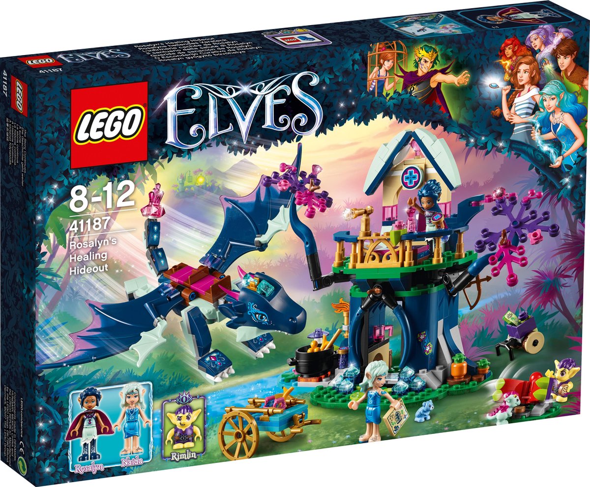 koepel een miljoen Van toepassing zijn LEGO Elves Rosalyns Genezingsschuilplaats - 41187 | bol.com