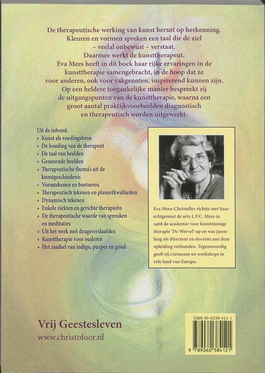 Genezen met kunst - back cover