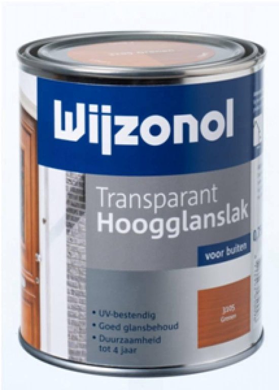 Wijzonol Transparant Hoogglanslak - 0,75l - 3155 - Whitewash