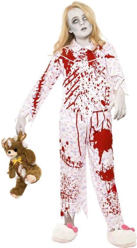 Bediende schuur Gymnastiek Zombie Halloween pyjama kostuum voor meisjes - Kinderkostuums - 152/164" |  bol.com