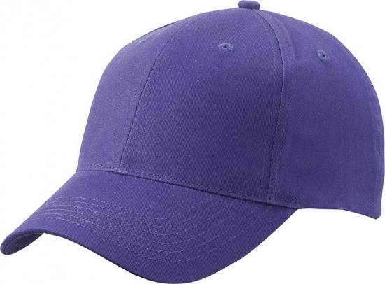Paarse baseball cap