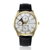 Geneva Herenhorloge Witte Wijzerplaat