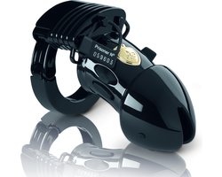 Mystim - Pubic Enemy No 1 Cock Cage Black Edition