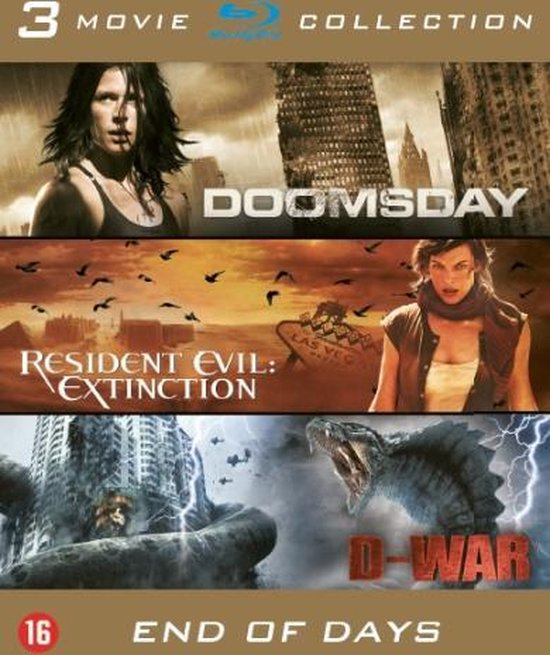 Cover van de film 'Doomsday/Resident Evil Extinction/D-War'