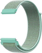 Vivoactive / Vivomove nylon sport band - marine groen - Geschikt voor Garmin