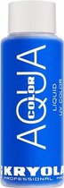 Kryolan Aquacolor Liquid UV-Color - Blue