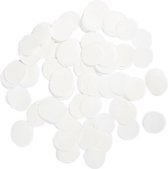 Folat Confetti 2,5 Cm Papier Wit 14 Gram