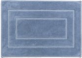 Ikado  Badmat katoen blauw, antislip  60 x 80 cm