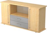 Kapa SB | Dressoir | met deuren + laden Pruim / Wit