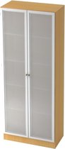 Wandkast - Beuken/Zilver - 80 x 42 x 200,4 cm - Signa K 6100G SG