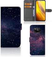 Étui pour téléphone portable Xiaomi Poco X3 | Poco X3 Pro Flip Cover Stars