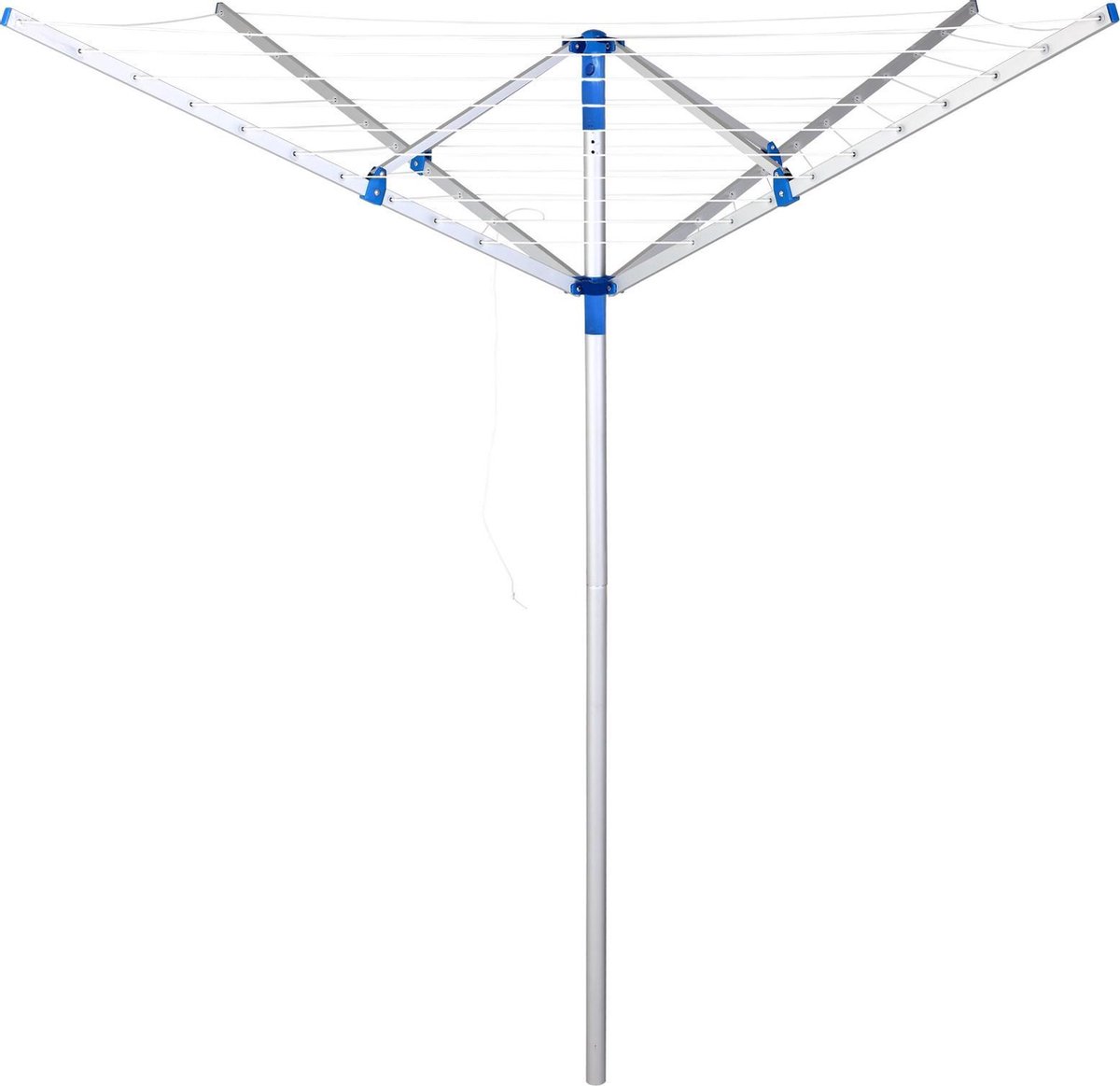 Aluminium droogrek 4-armig