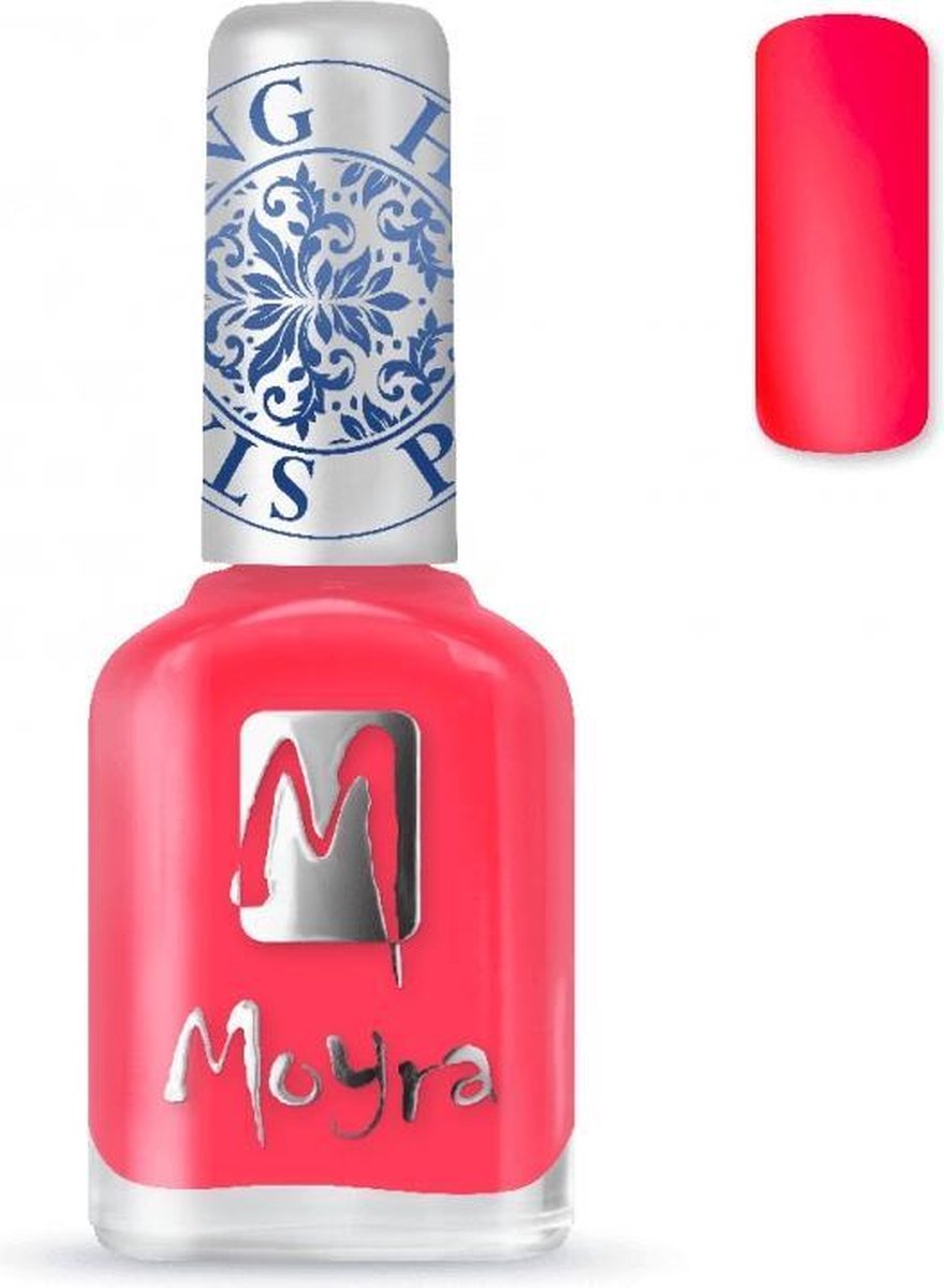 Goedkoopste Moyra Stamping Nail Polish 12ml SP20 NEON PINK