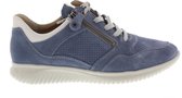 Hartjes Sneakers Dames - Lage sneakers / Damesschoenen - Suède - 112062     -  Jeans blauw - Maat 42
