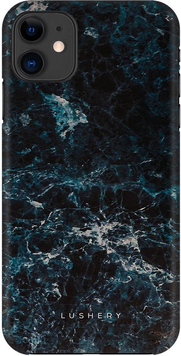 Lushery Hard Case voor iPhone 11 - Frozen Marble