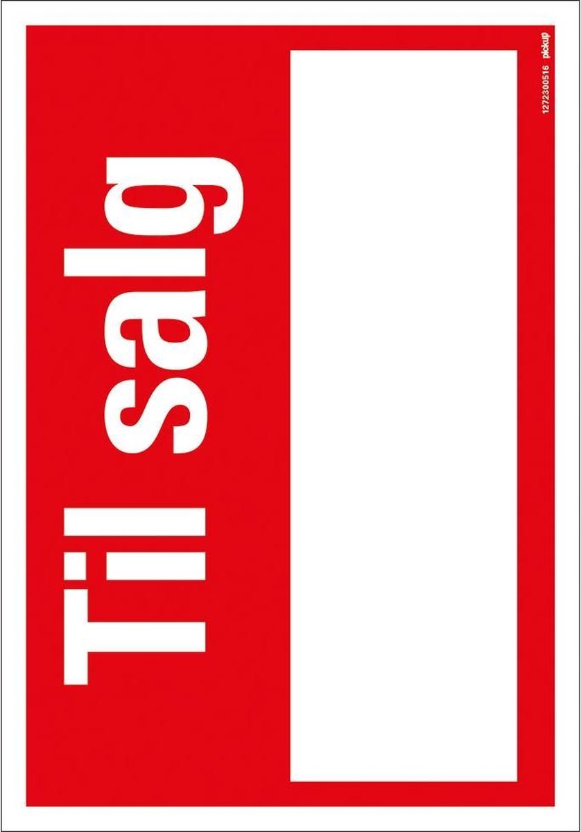 Pickup bord 23x33 cm Combinatie - TIL SALG