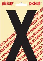 Pickup plakletter Nobel 150mm zwart X - 31002150X