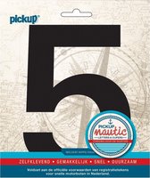 Pickup Nautic plakcijfer 150 mm - zwart 5