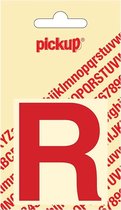 Pickup plakletter Helvetica 60 mm - rood R