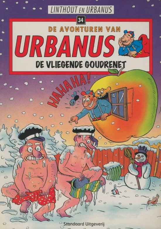 Cover van het boek 'Urbanus 034 De vliegende goudrenet'