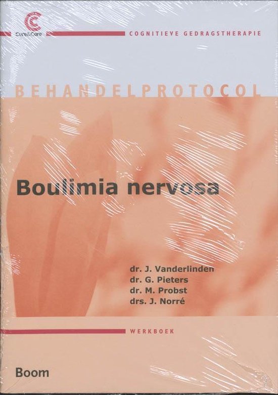 Cover van het boek 'Behandelprotocol boulimia nervosa / druk 1'