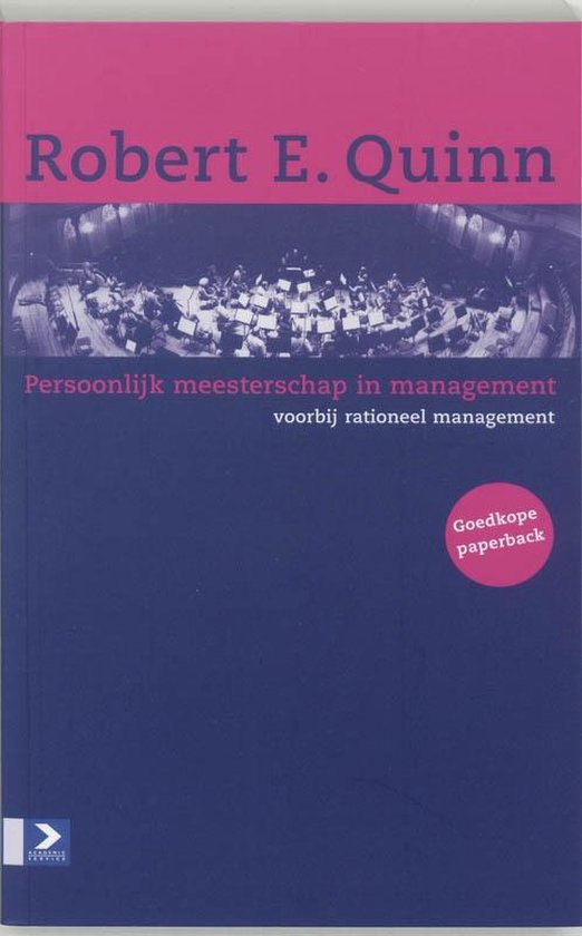 Cover van het boek 'Persoonlijk meesterschap in management / druk 1' van Robert E. Quinn