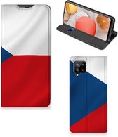 Stand Case Samsung Galaxy A42 Smart Cover Tsjechische Vlag