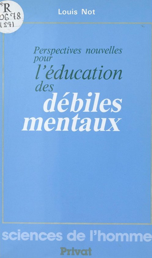 Perspectives nouvelles pour l'éducation des débiles mentau ... - cover