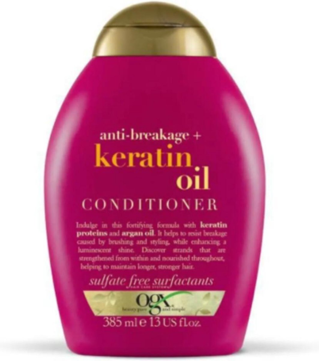 Ogx Anti Breakage Keratin Oil Conditioner - Conditioner voor ieder haartype