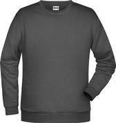 James And Nicholson Heren Basis Sweatshirt (Grafiet)