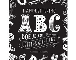 Omslag van Handlettering ABC doe je zo!