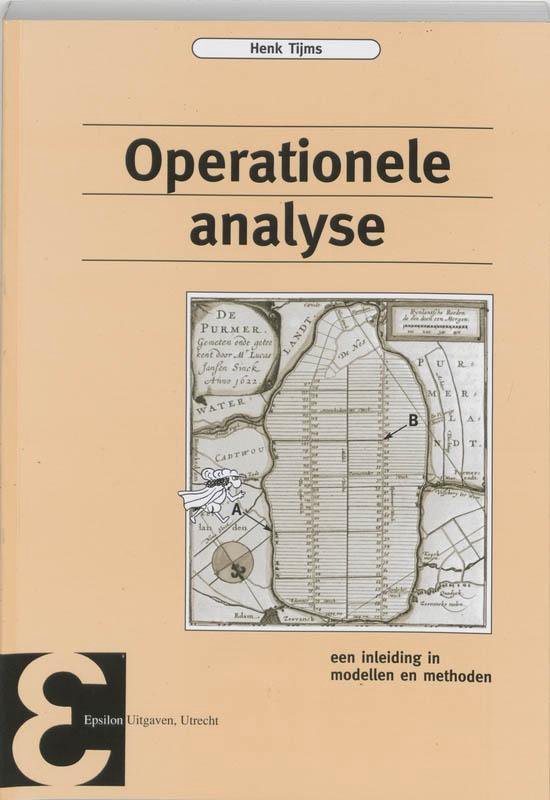 Cover van het boek 'Operationele analyse / druk 1' van H.C. Tijms