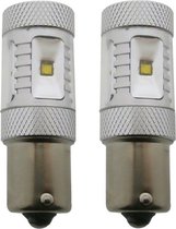 Clignotant LED Canbus 30W BA15s - Blanc
