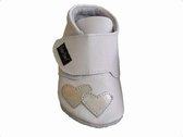 Baby Paws babyslofjes Heather - Wit - Maat 1