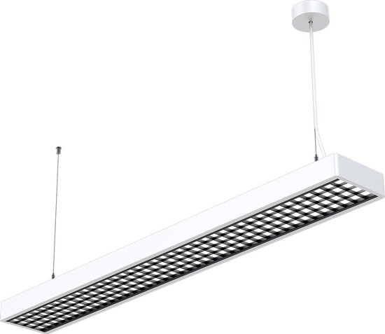 Arcchio - suspension - 2 lumières - aluminium, plastique - H : 5,28 cm - blanc (RAL 9003) - Sources lumineuses incluses
